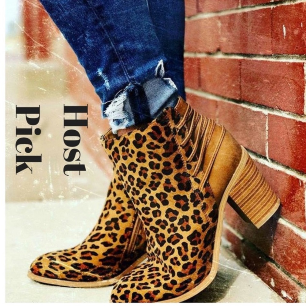 New Hostess Pick Very Violative Leopard Booties